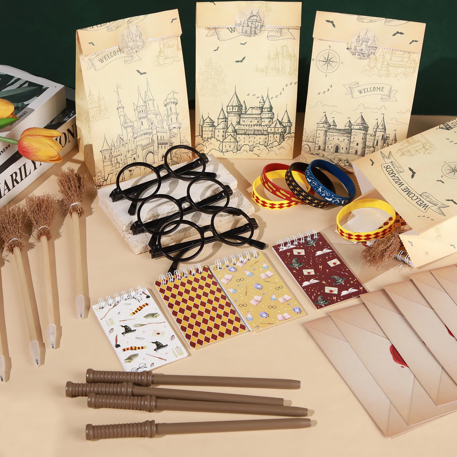 Vanblue Wizard Glasses for playful costume props and photos