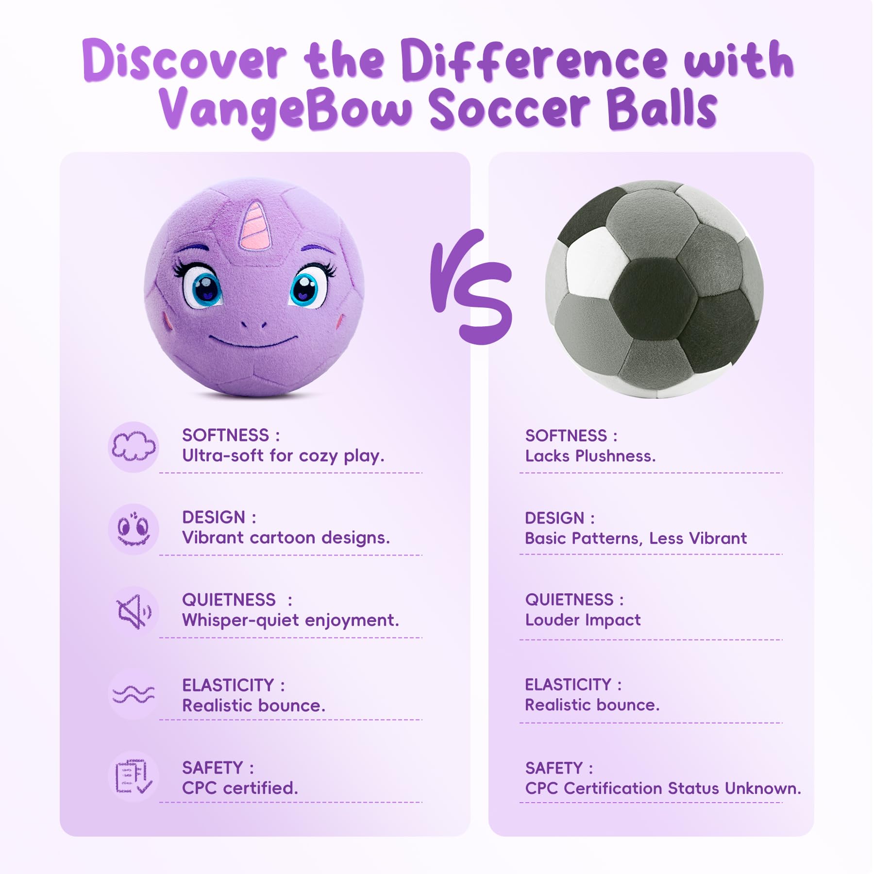 VangeBow silent play ball reduces noise for calm indoor fun.