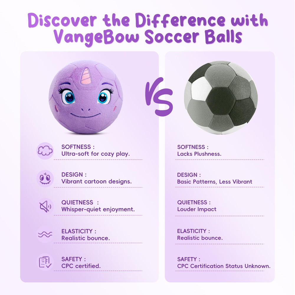VangeBow silent play ball reduces noise for calm indoor fun.
