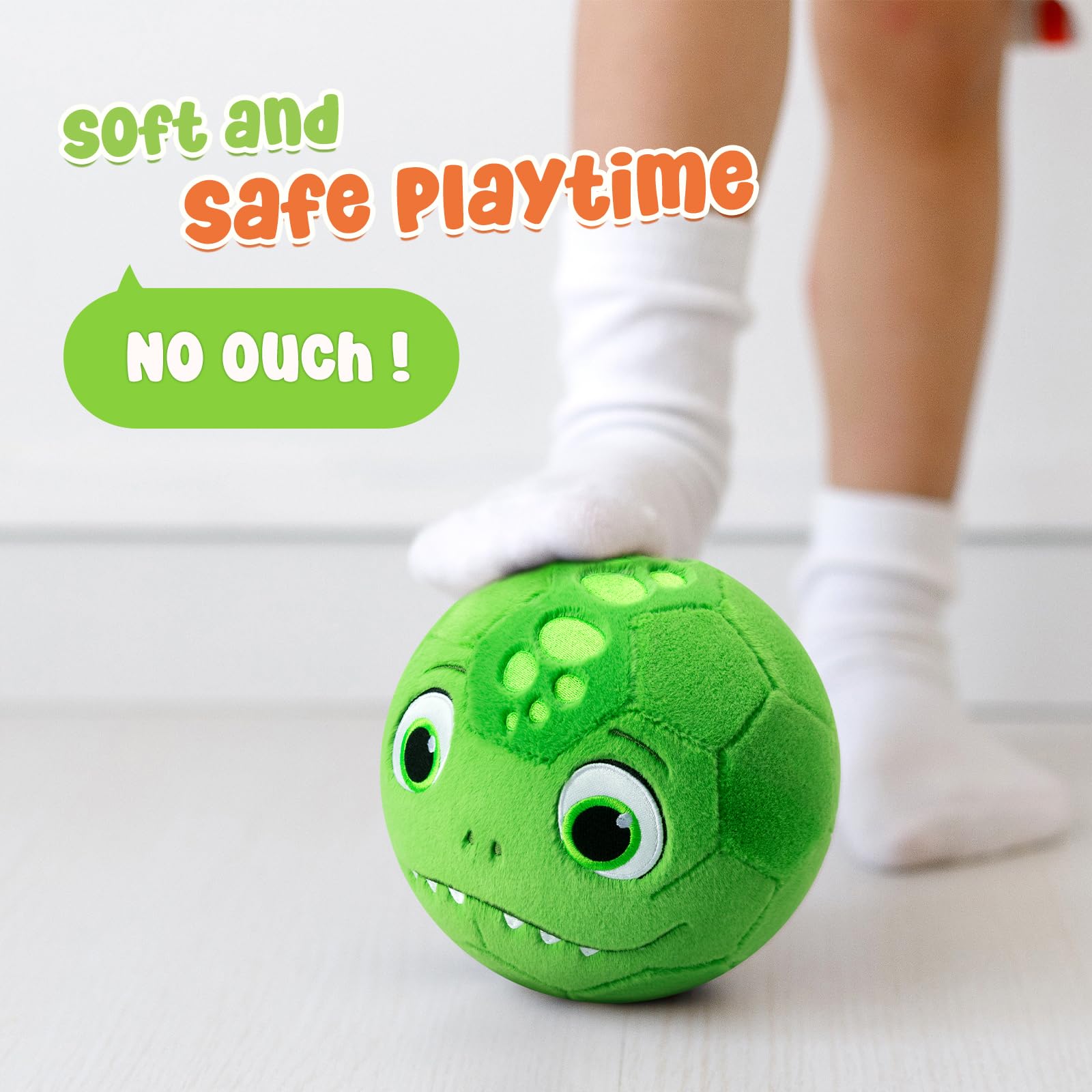 Bear-design VangeBow ball sparks playful learning during bear-themed games.