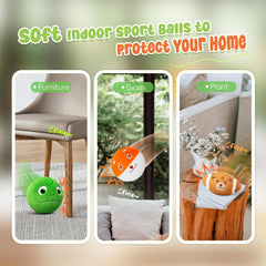 Built-in pump feature on VangeBow ball enables quick inflation.