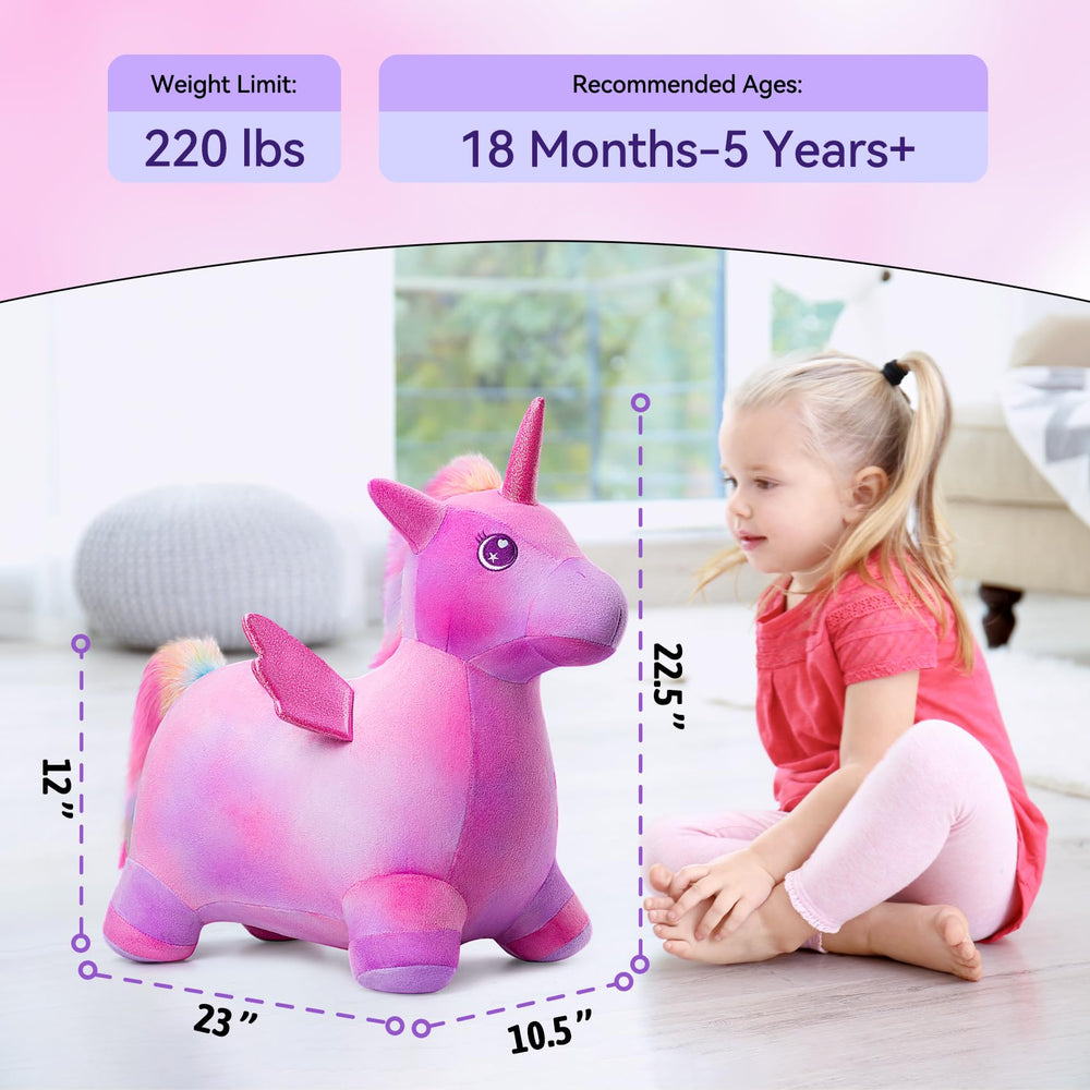 VangeBow sparkling horn detail highlights magical design for imaginative play.