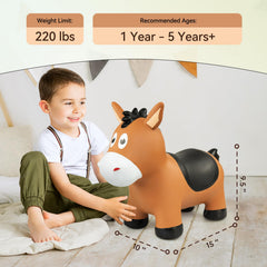 VangeBow safety horns and four-leg stability aid little riders