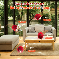 VangeBow T-Rex plush ball with durable stitching for lasting indoor use