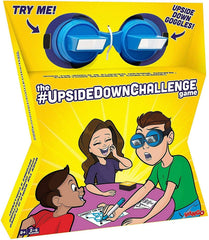 Vango upside-down glasses powering a playful family challenge.