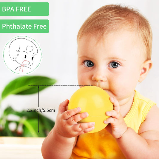 Vanland baby-hands-grip: 2.2-inch balls fit tiny hands.