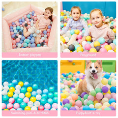 Vanland color-difference friendly balls help kids learn color recognition.