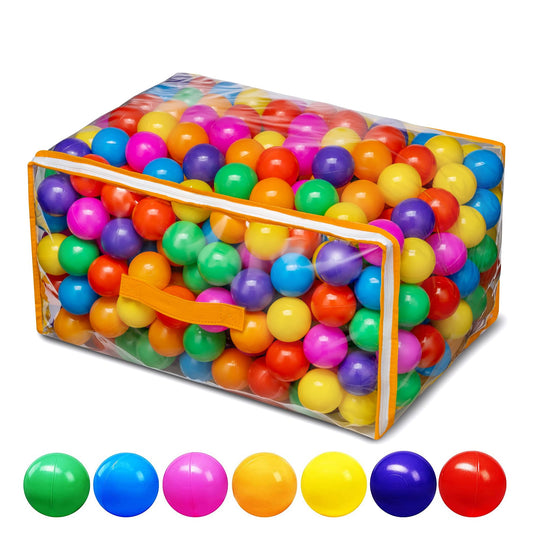 Vanland ball pit balls: colorful 2.2-inch size for safe toddler play.