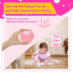 Vanland ball pit balls are easy to wipe clean for daily use