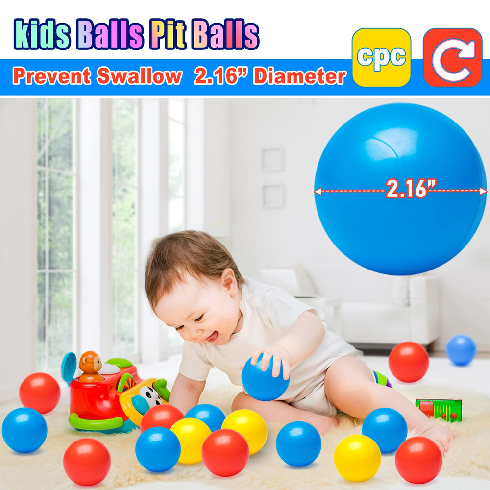 Vanland Ball Pit Balls are phthalate-free and BPA-free for worry-free fun.