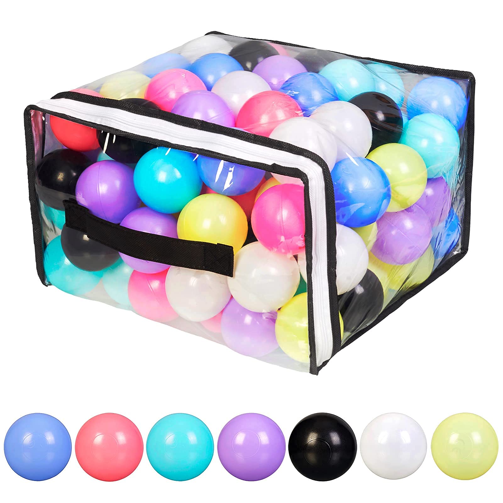 Vanland bath toy use with balls for gentle, supervised water play.