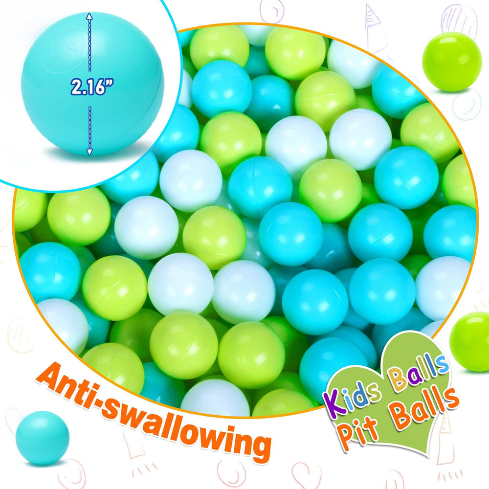 Vanland balls for bath time and splash play, easy to rinse