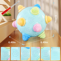 Close-up of VANLINNY Bumble Ball bumps for easy grasp.