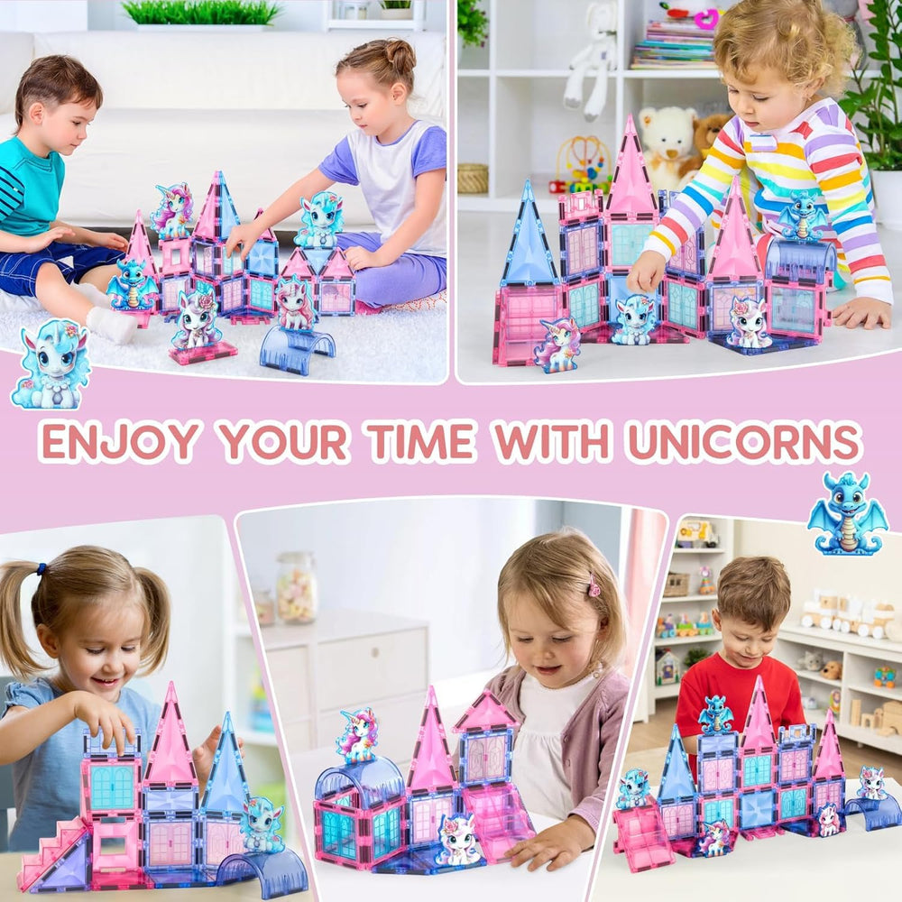 VANLINNY compatible with other magnetic tiles for creativity.