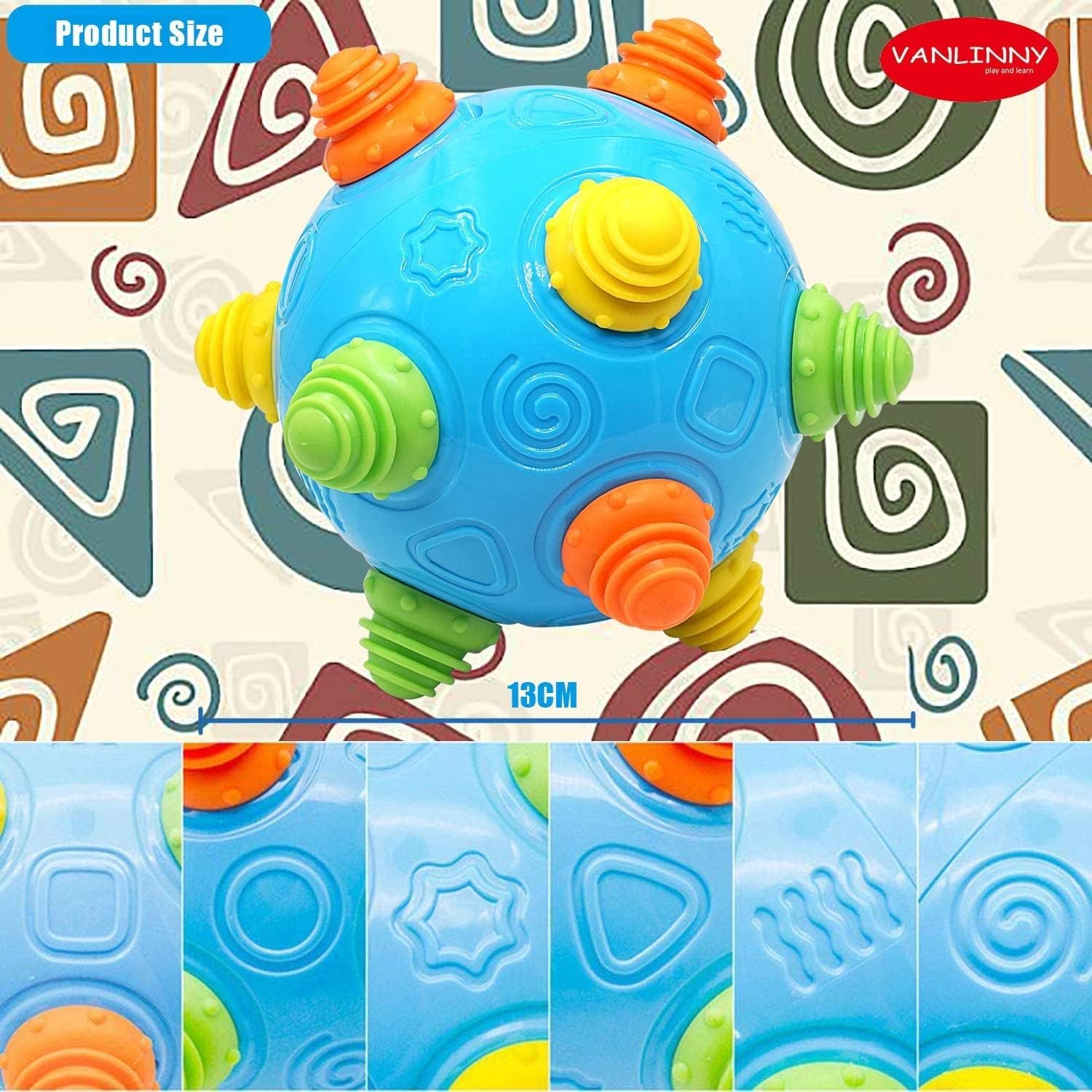 Gift-ready VANLINNY Bumble Ball for birthdays or holidays.
