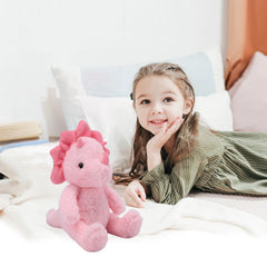 VANLINNY NEW pink dinosaur plush baby-friendly with safe materials