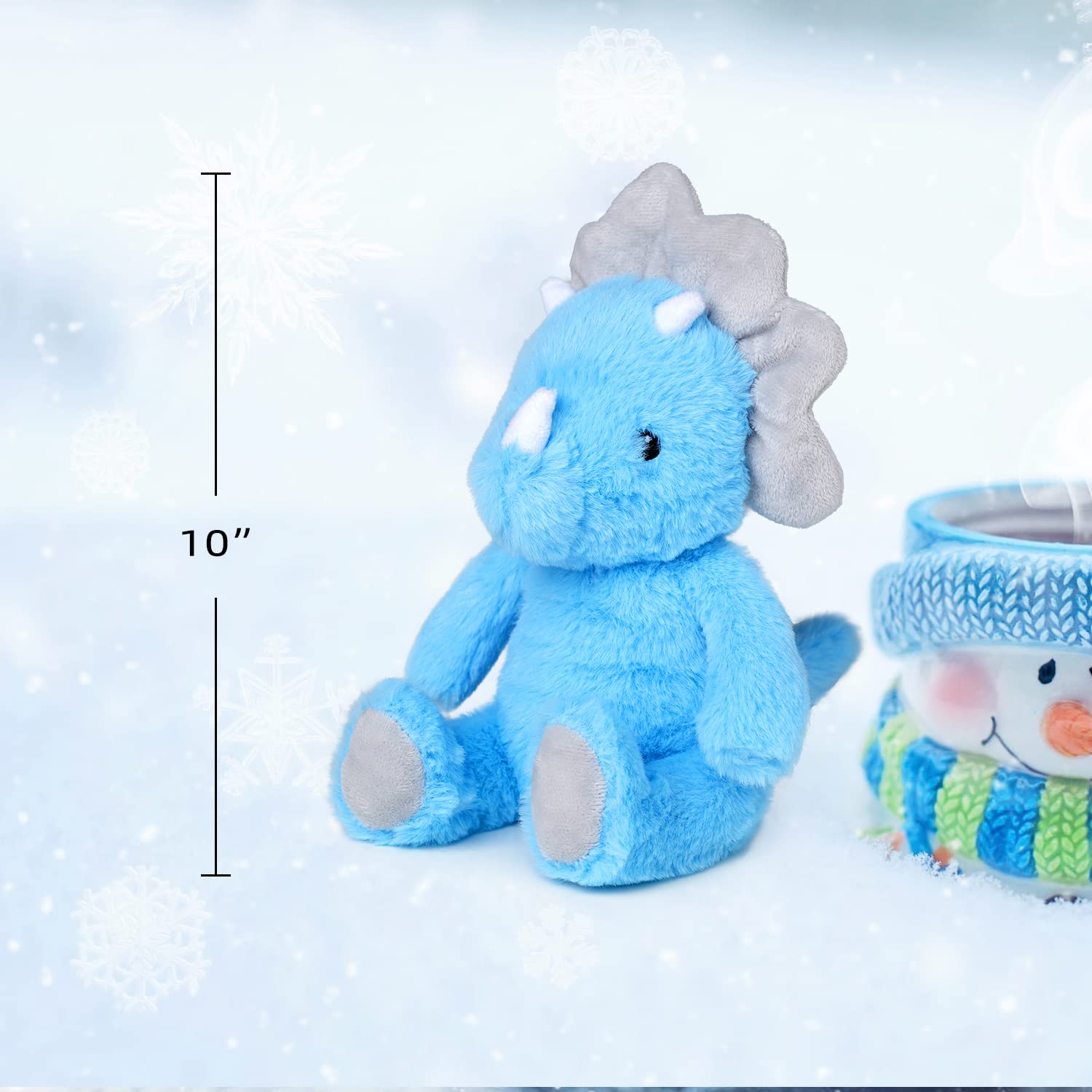 Vanlinny travel-friendly plush dino, perfect for on-the-go play and security.
