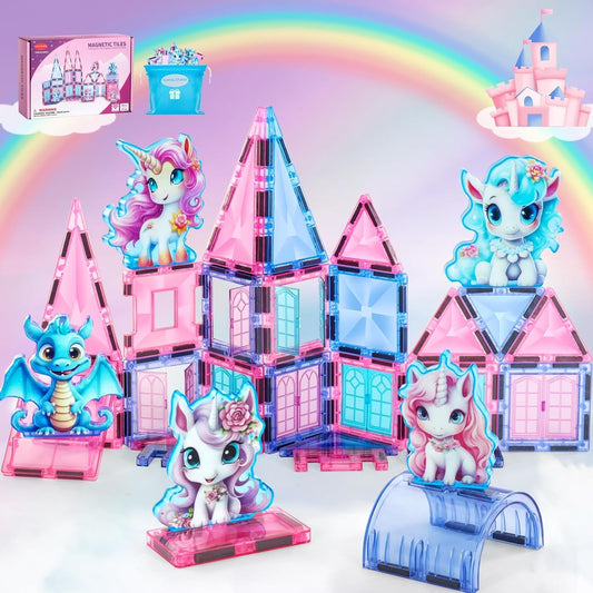 VANLINNY Unicorn Friends tiles spark imaginative play and creativity.