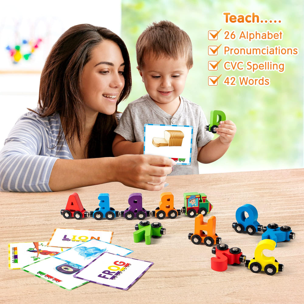 Vanmor flash cards with 42 words inviting early reading activities.