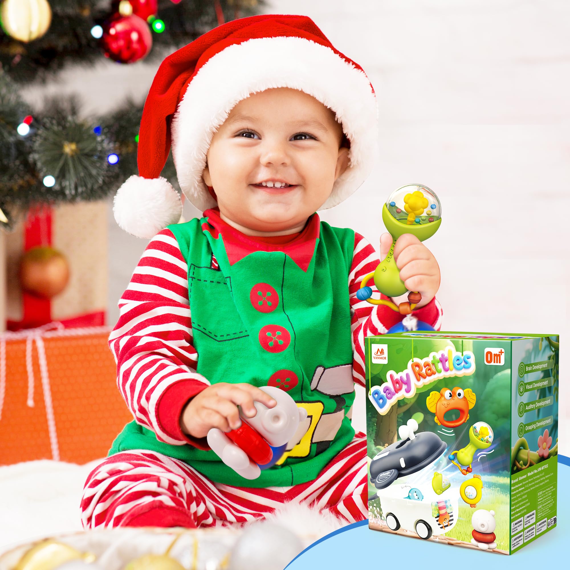 Vanmor gift-ready infant toy pack makes a thoughtful present