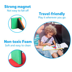 Vanmor spiral-bound tangram book convenient for flipping pages