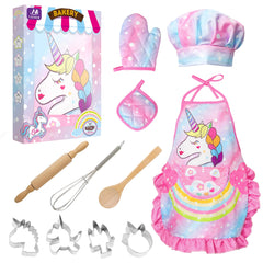 Vanmor Unicorn Cookie Cutters set creates charming shapes for cookies and brownies