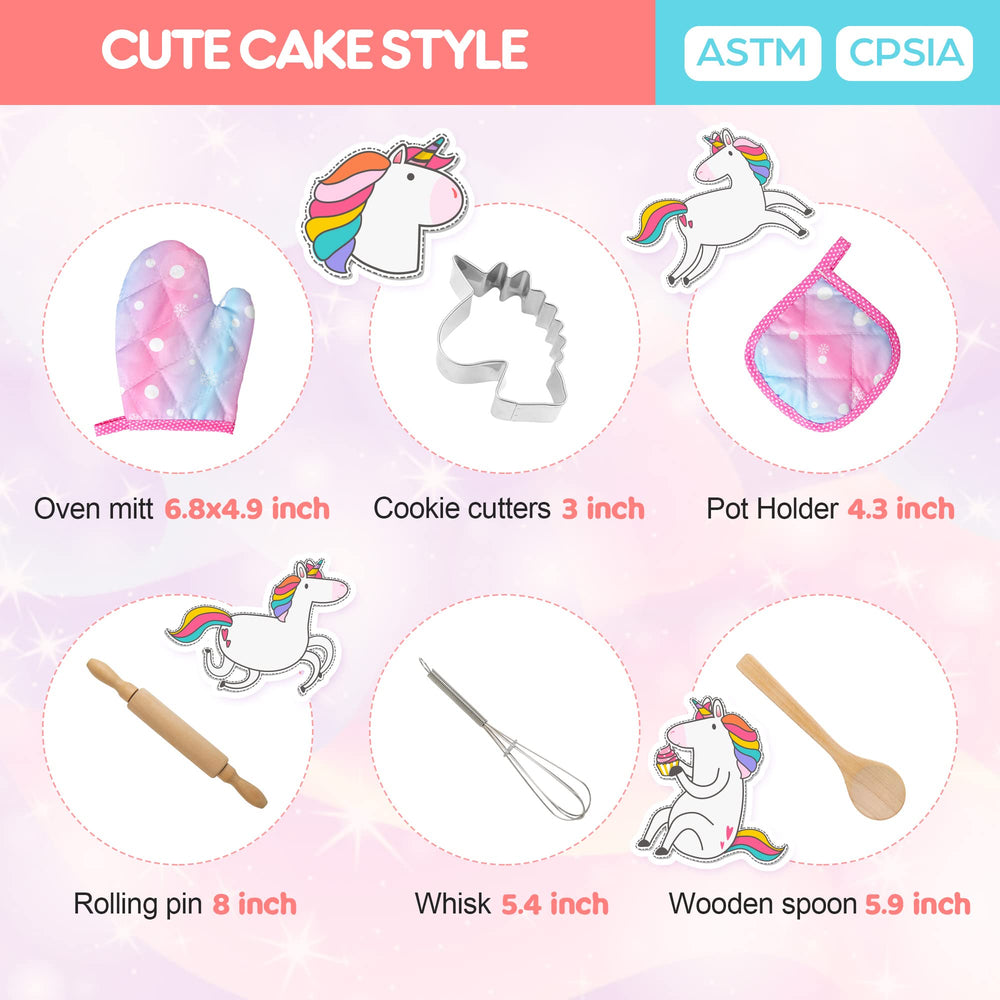 Vanmor Unicorn Kids Hot Pad provides extra protection during play cooking