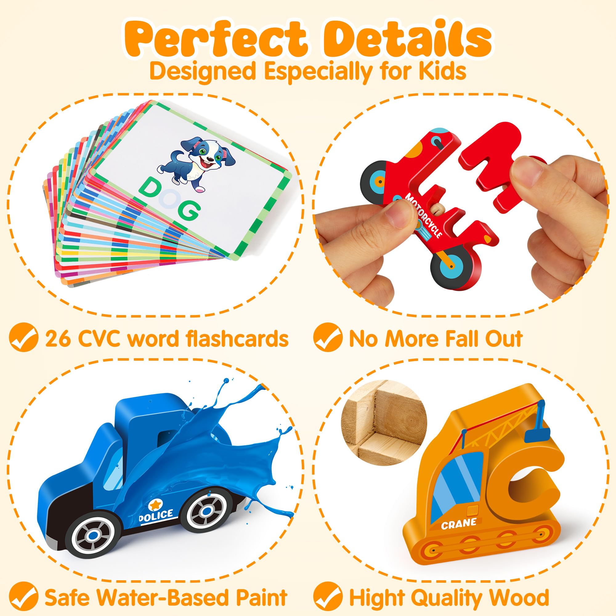 Vanmor waterproof, rip-resistant flash cards endure daily use and exploration