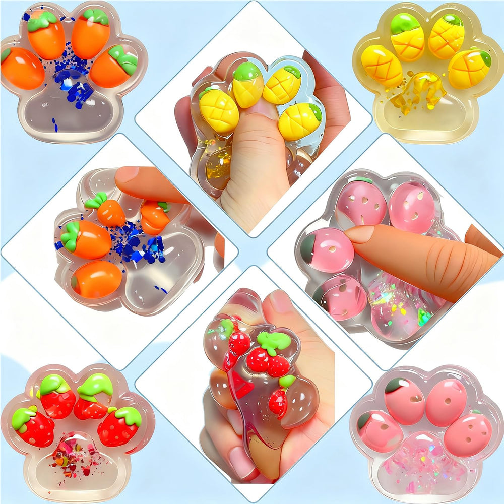 VANNYVANYA Taba Squishy interior fruit beads visible for sensory play and focus