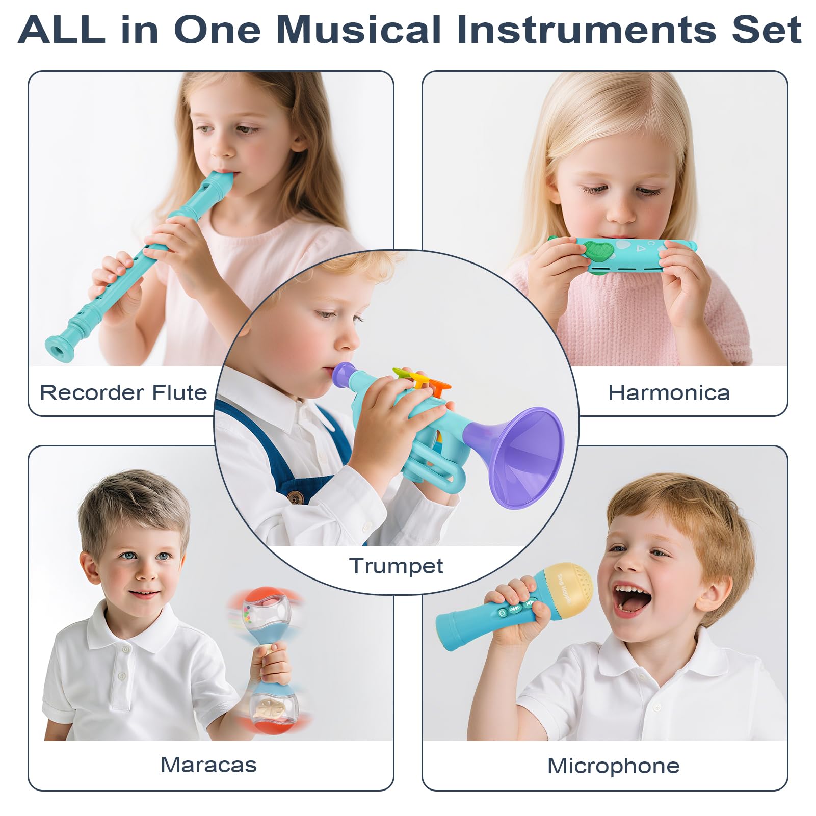 Vanplay microphone toy for pretend play and family sing-alongs.