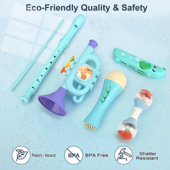 Vanplay recorder flute toy supports early listening and hand-eye coordination.