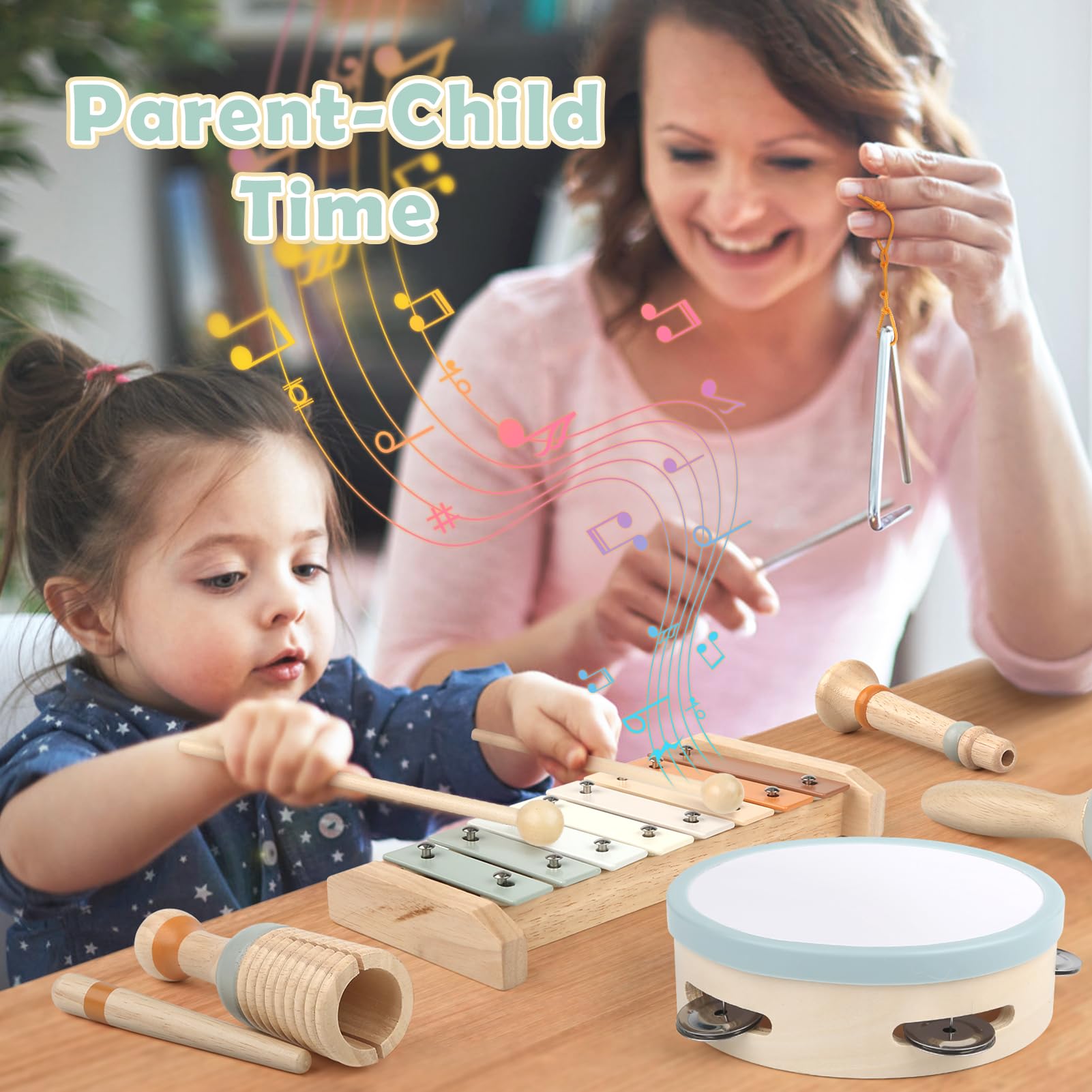 Vanplay 6-in-1 wooden clarinet sparks imaginative sound making