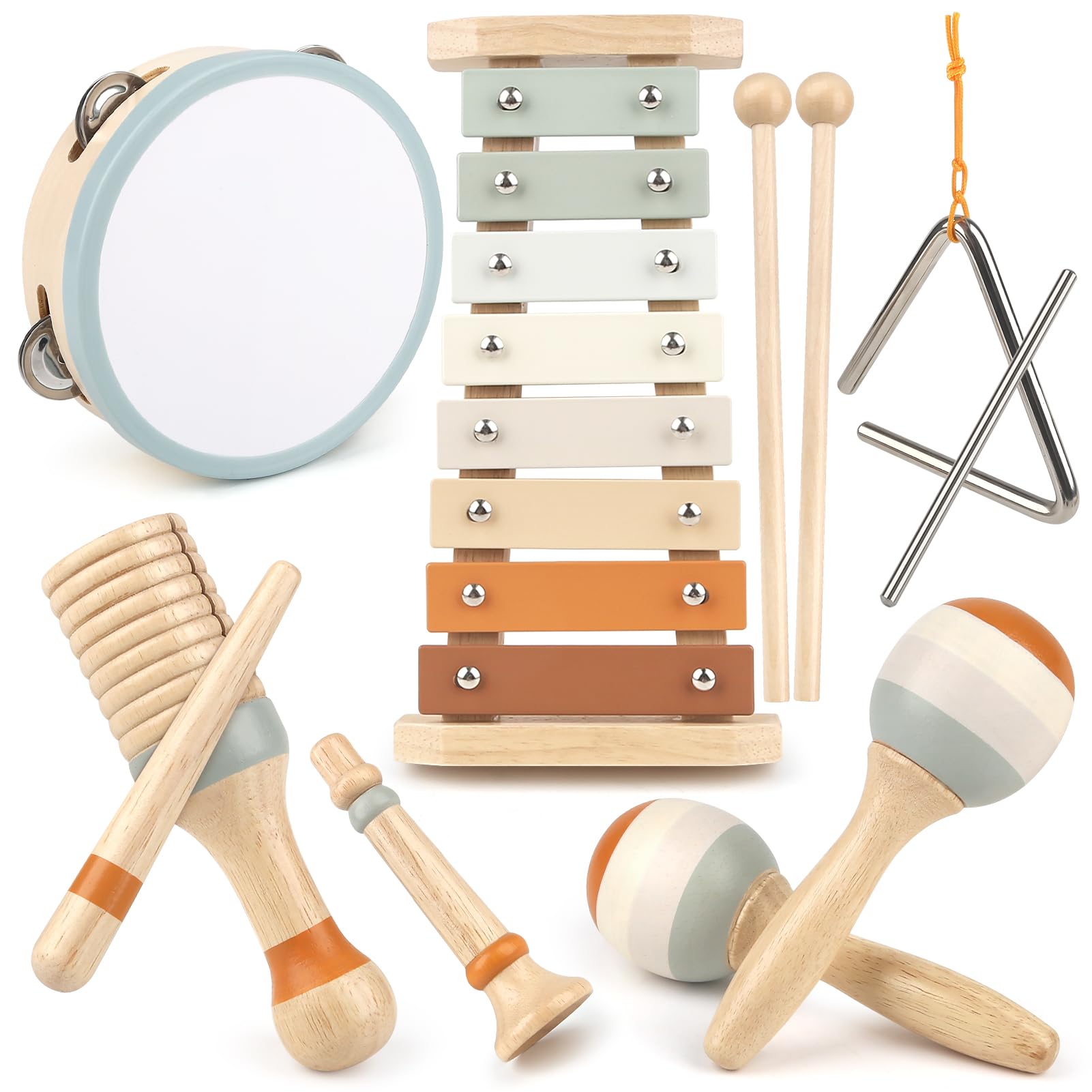 Vanplay 6-in-1 wooden xylophone for toddlers sparks rhythm exploration
