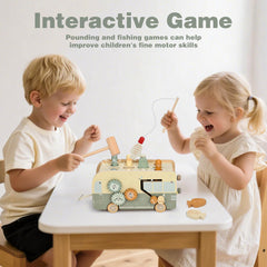 Vanplay Montessori bead maze colorful beads for logical thinking.