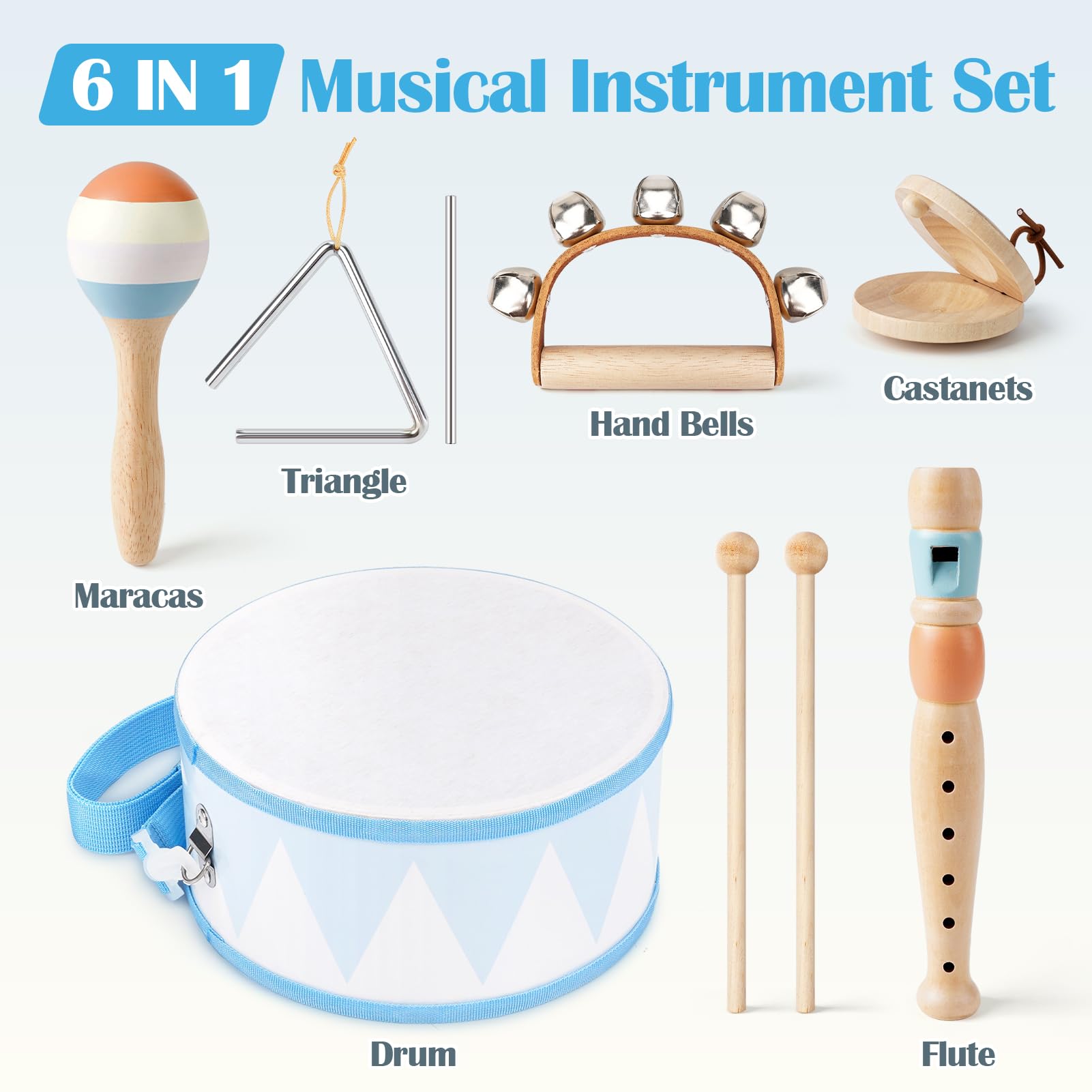 Vanplay recorder flute colorful toy sparks melody curiosity and sound recognition.