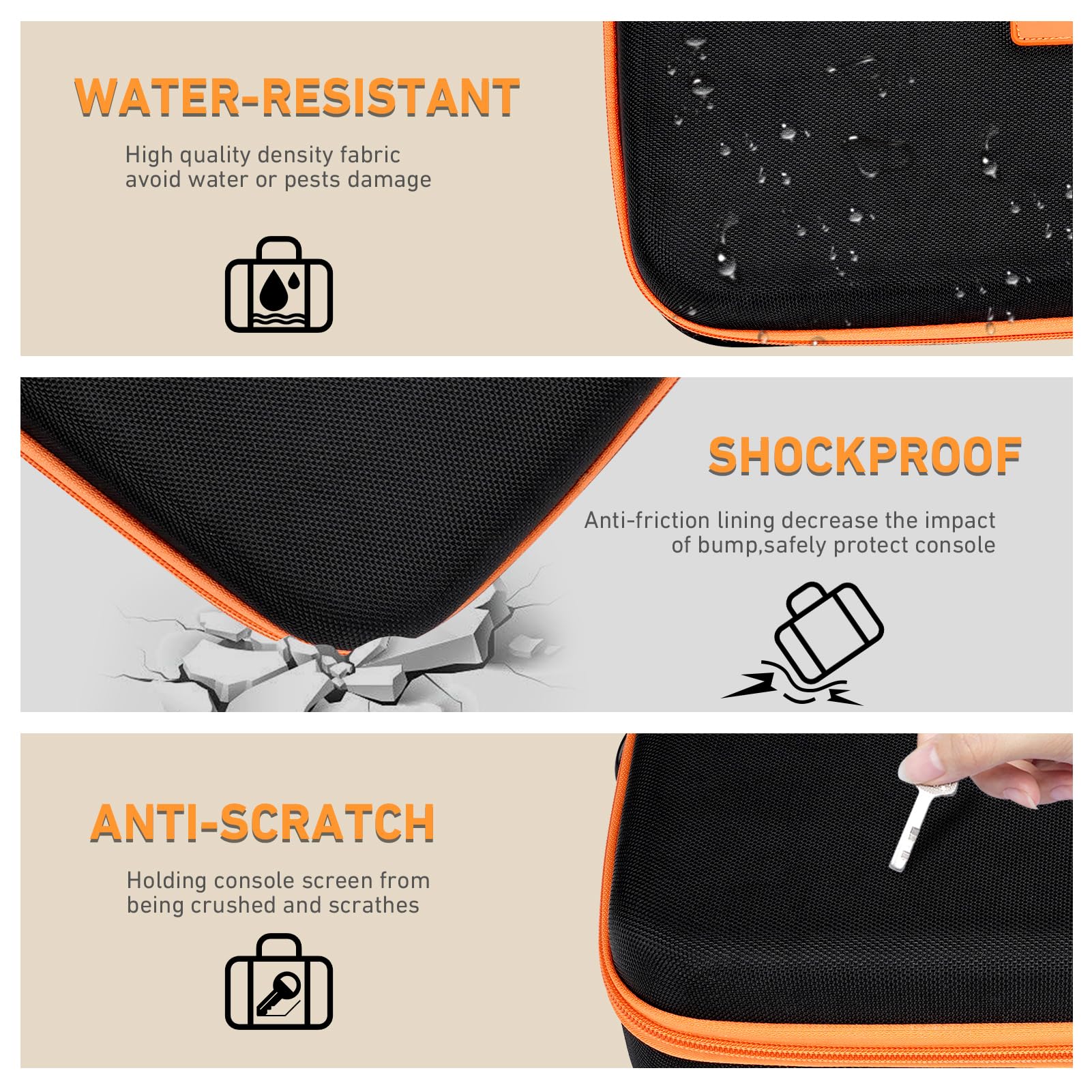 Vanplay Speed Cube Storage Case with adjustable shoulder strap for comfortable on-the-go transport.