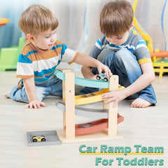 Vanplay wooden Montessori toy natural wood with safe paint for play