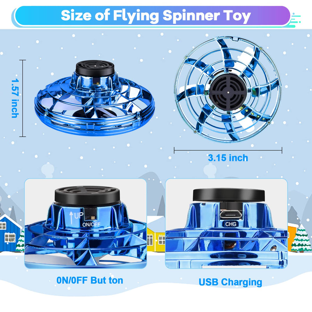 Vantexi drone kids blue hand-throw—easy start.