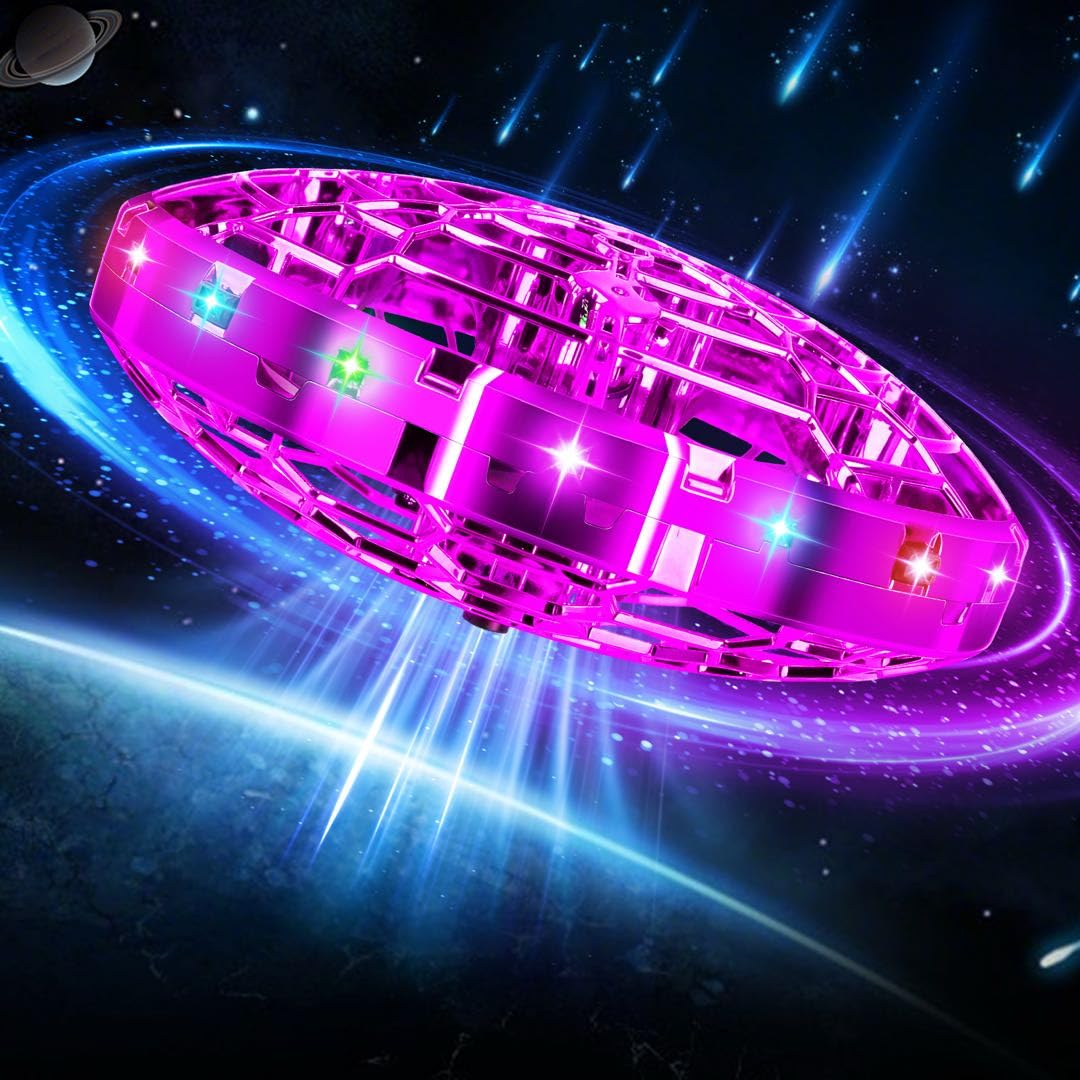Vantexi drone with LED lights brightens indoor play.