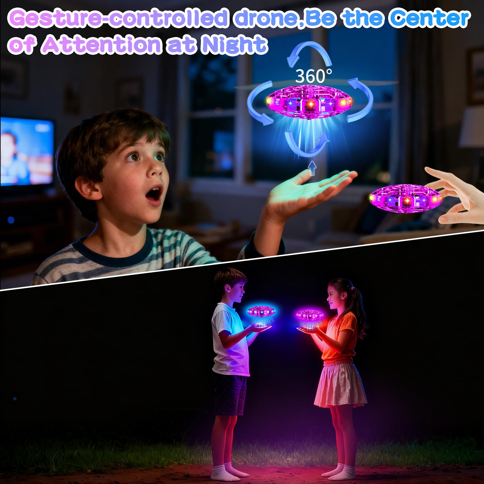Vantexi drone protective mesh keeps little hands safe.