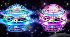 Vantexi Flying Orb Ball with parachute LED lights for indoor play.