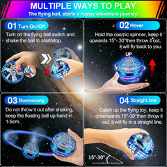 Vantexi USB charging cable keeps the flying orb ready quickly.