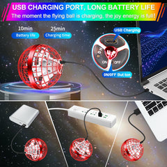 Vantexi Flying Orb Ball USB charging cable enables quick recharges