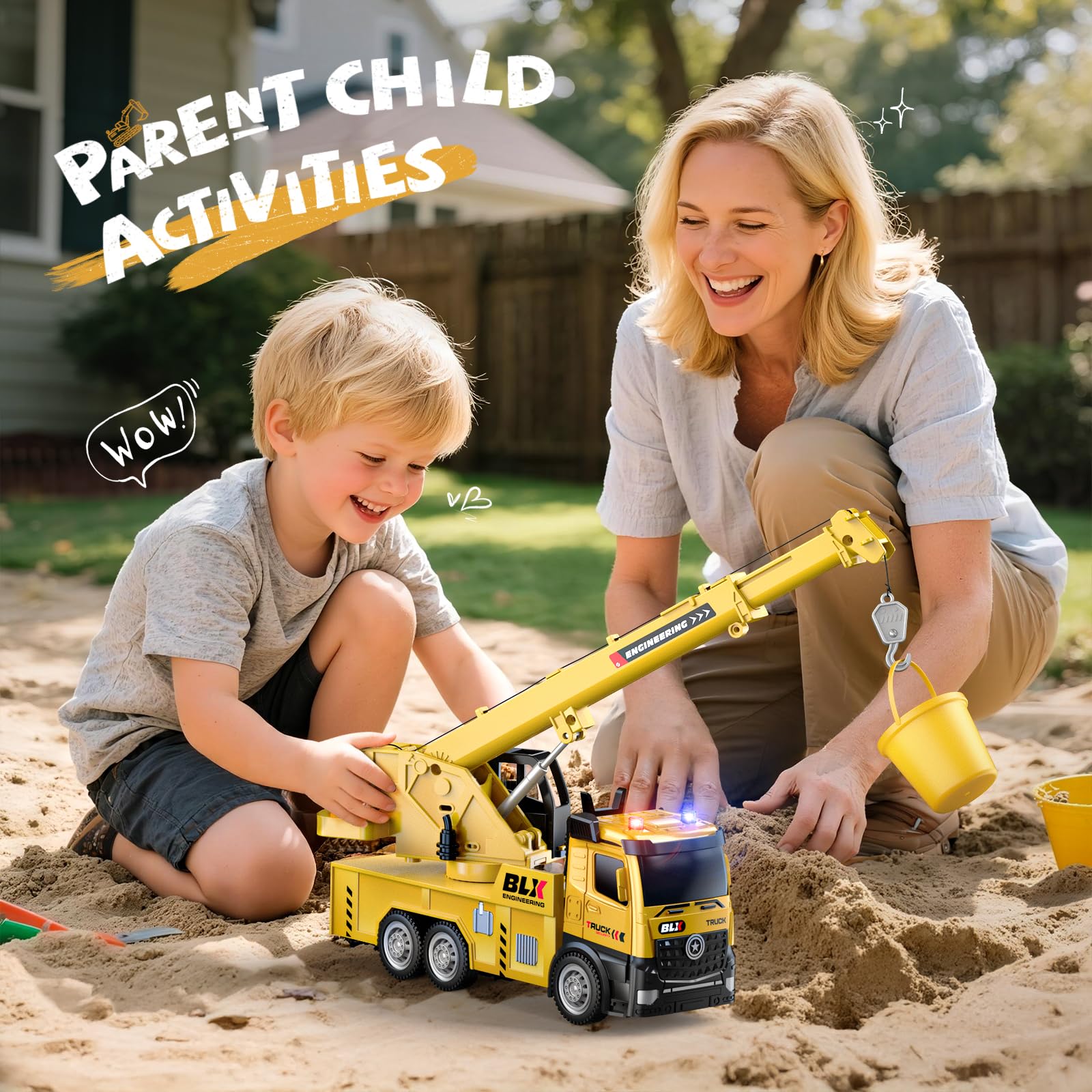 Vanvimen dump truck with tilting bed for transport play