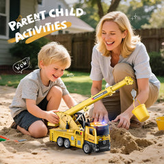 Vanvimen dump truck with tilting bed for transport play