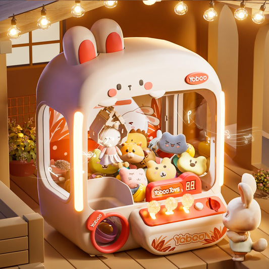 Vanvimen arcade-style claw machine coin slot for quick play