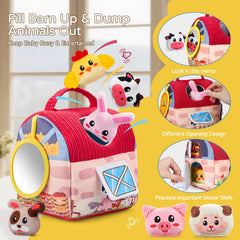 Vanvimen barn handle with portable design for easy on-the-go play