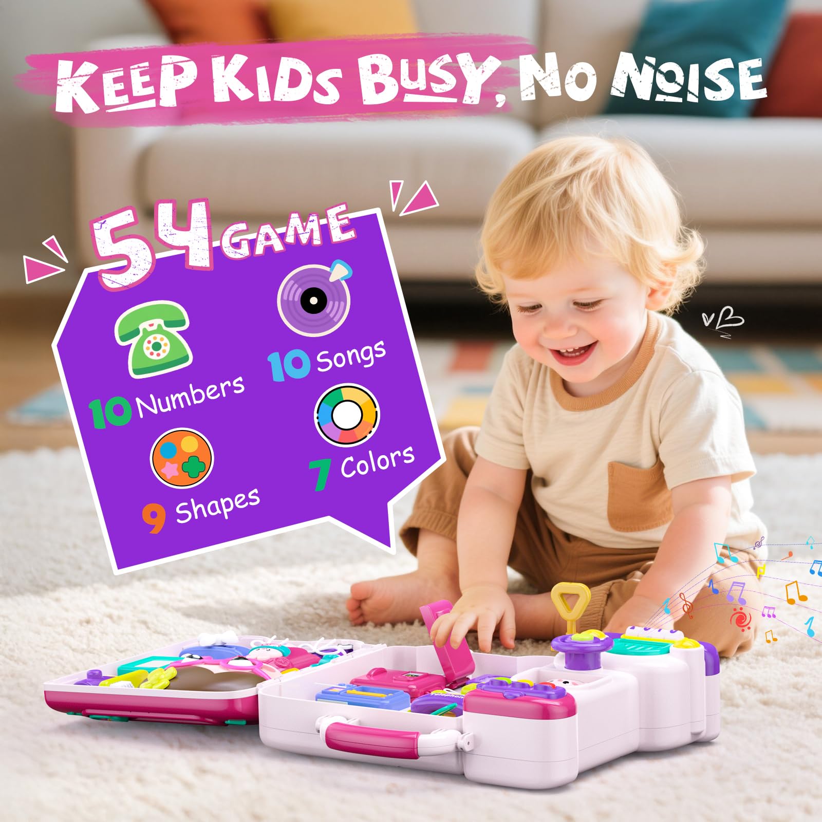 Vanvimen bilingual mode promotes early language exposure in play.
