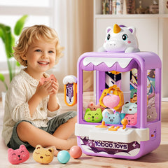 Vanvimen claw machine prize collection with plush toys and eggs