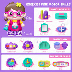 Vanvimen Montessori learning toy supports independent exploration and growth.